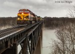 NS 203, SHEPHERDSTOWN WV, POTOMAC RIVER CROSSING, NS H&nbsp;LINE
